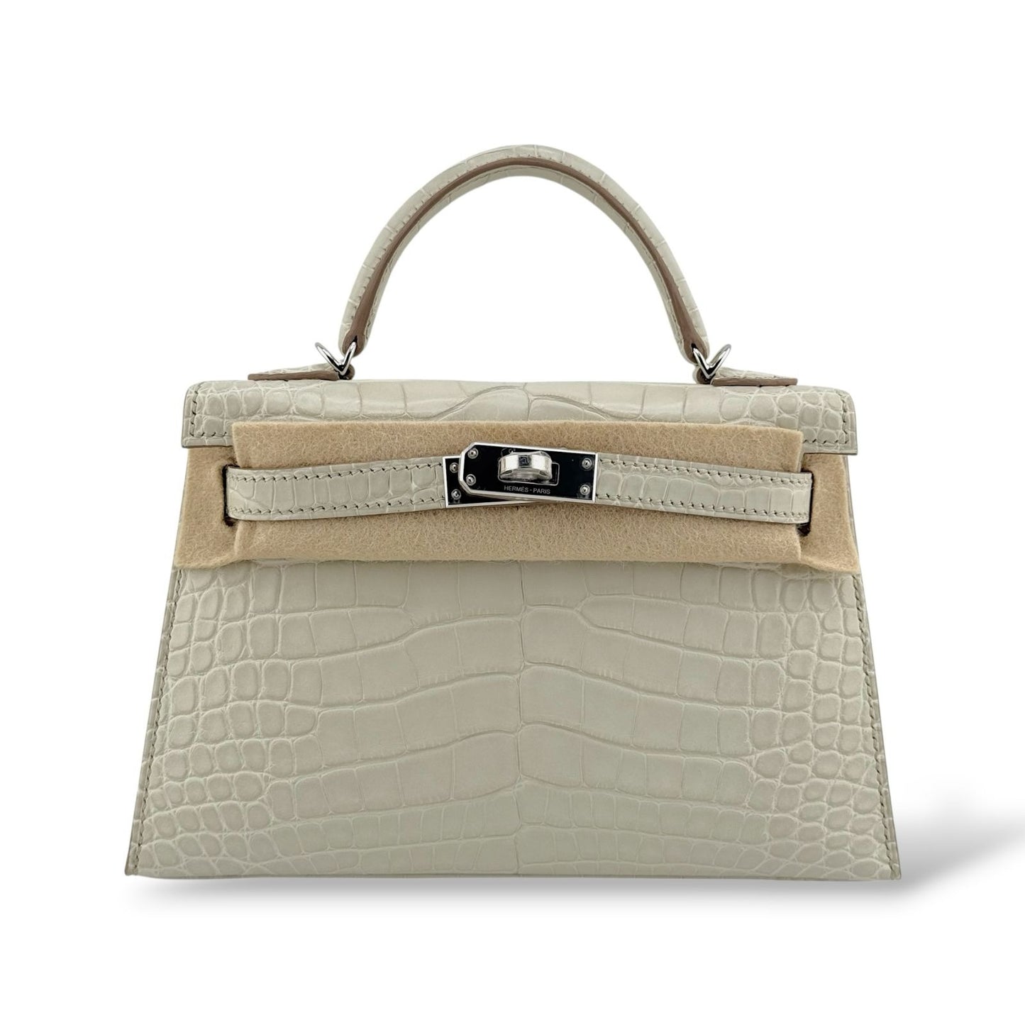 Hermes Birkin 20 Beton Alligator