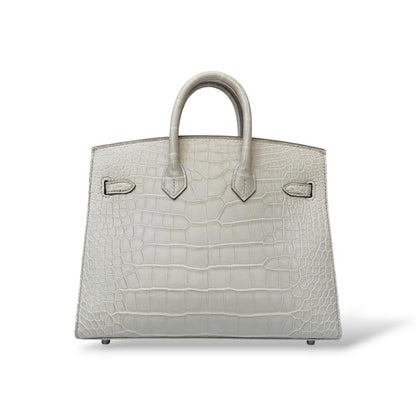 Hermes Birkin 20 Beton Alligator
