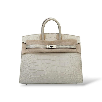 Hermes Birkin 20 Beton Alligator